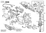 Bosch 0 601 855 903 Gws 26-180 Jb Angle Grinder 230 V / Eu Spare Parts